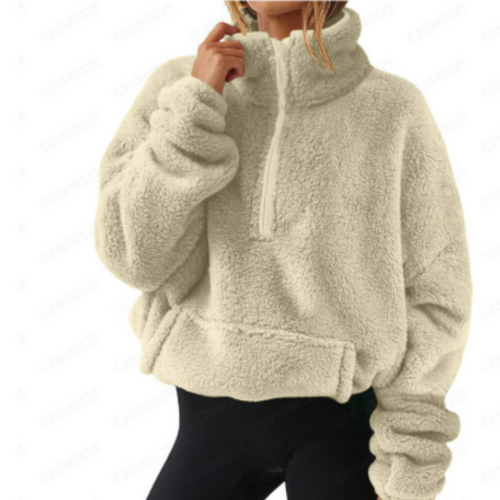 EB | Pullover Warm für Frauen Teddy