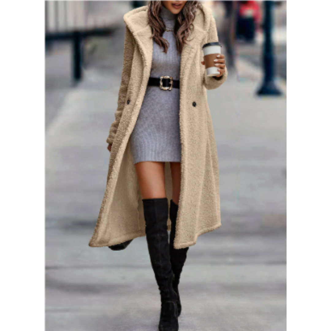 EB | Damen Klassischer Winter Mantel Warme