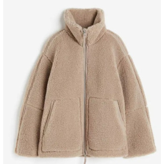 EB | Damen Teddy Mantel Gemütlich