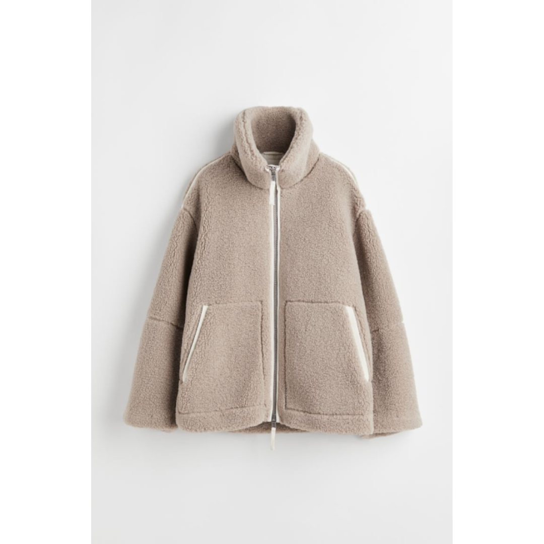 EB | Damen Teddy Mantel Gemütlich