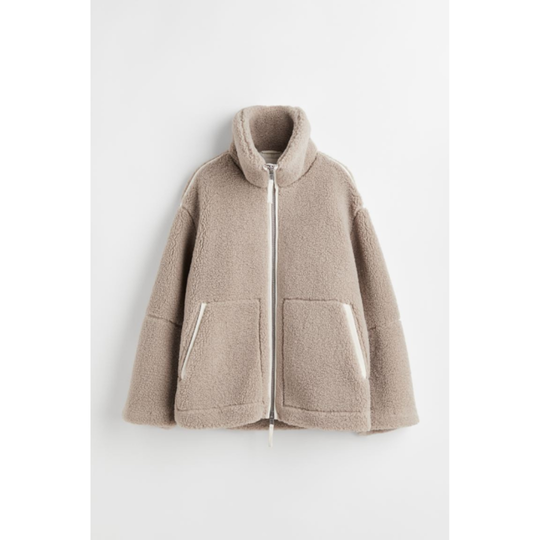 EB | Damen Teddy Mantel Gemütlich