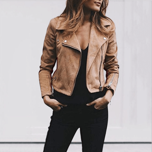 EB | Damen Kurze Freizeitjacke Warm