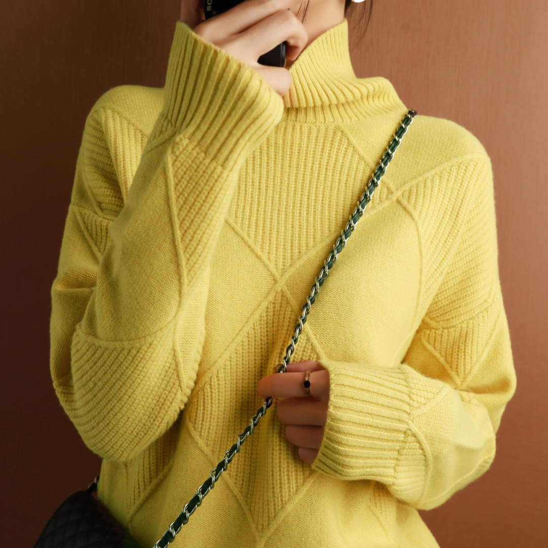 EB | Weicher Rollkragenpullover für Kalte Tage