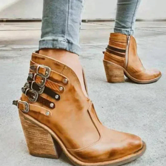 EB | Damen Absatzstiefel Bequeme