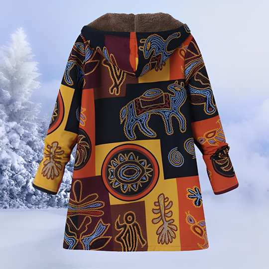 EB | Winterjacke mit Mustern