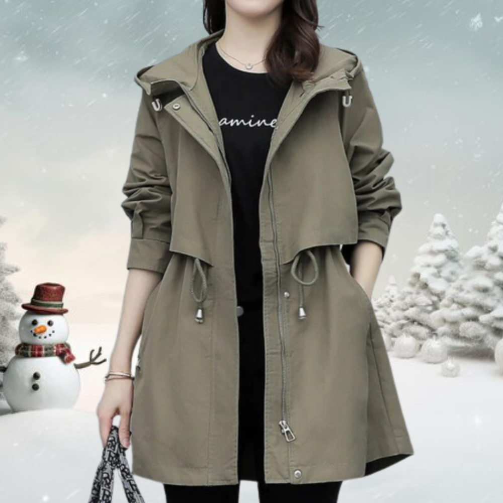EB | Trenchcoat mit Kapuze