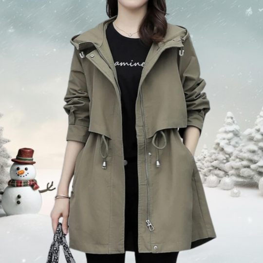 EB | Trenchcoat mit Kapuze