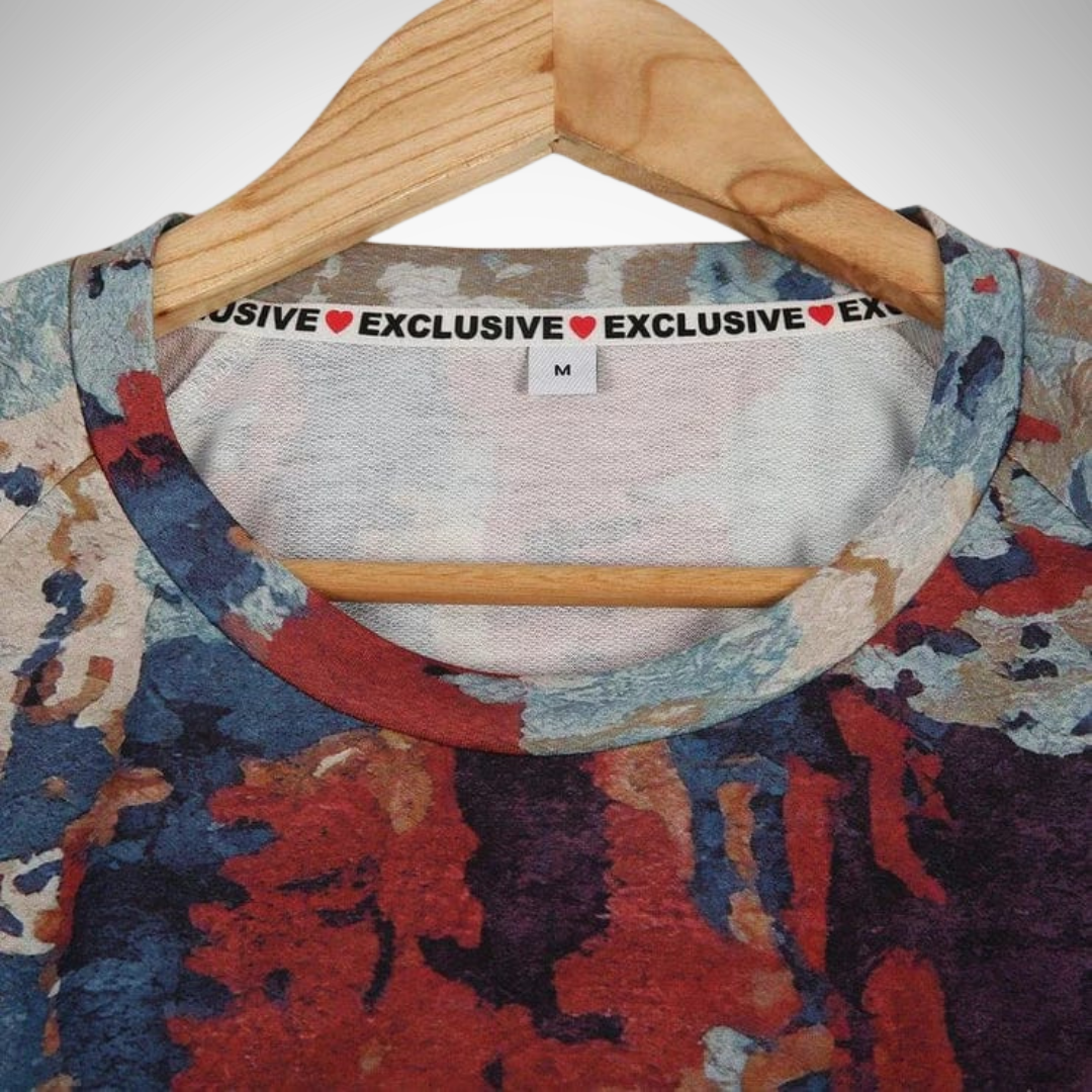 EB | Abstract Print Pullover