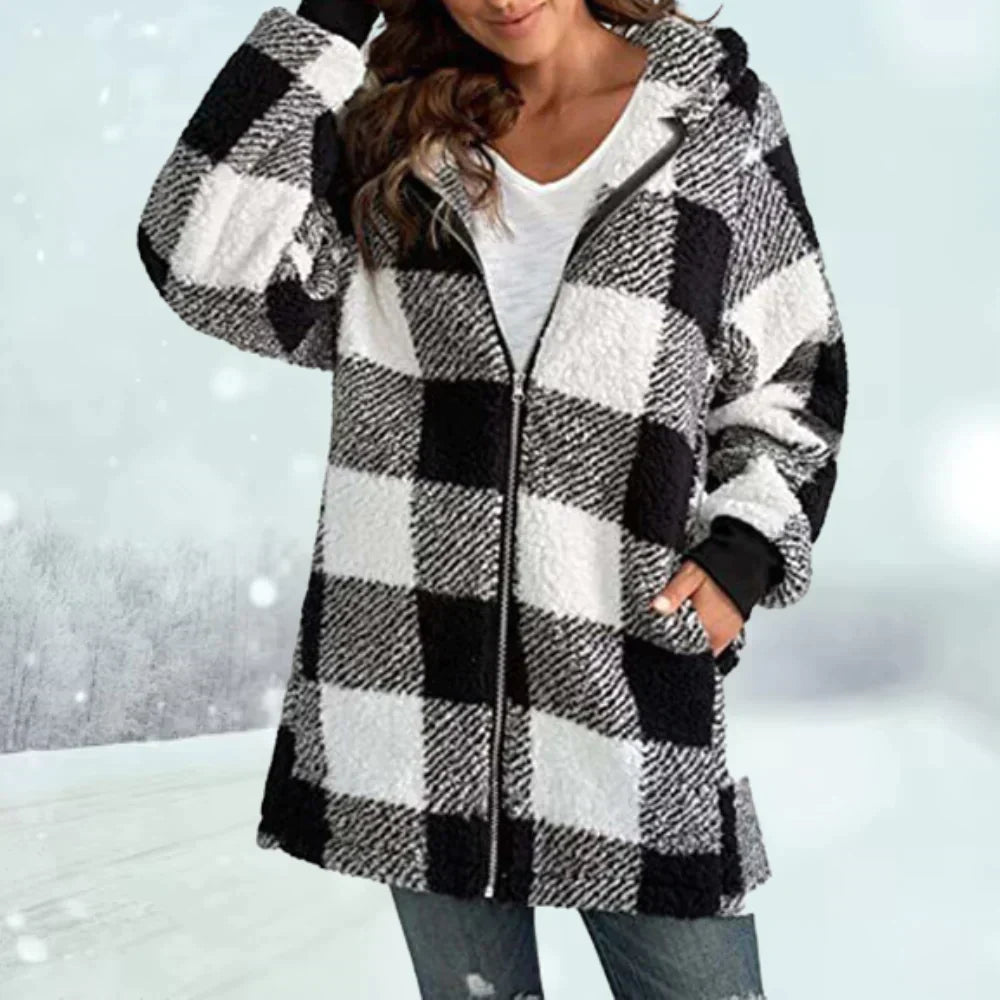 EB | Karierte Winterjacke