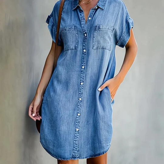 EB | Hochwertiges Denimkleid