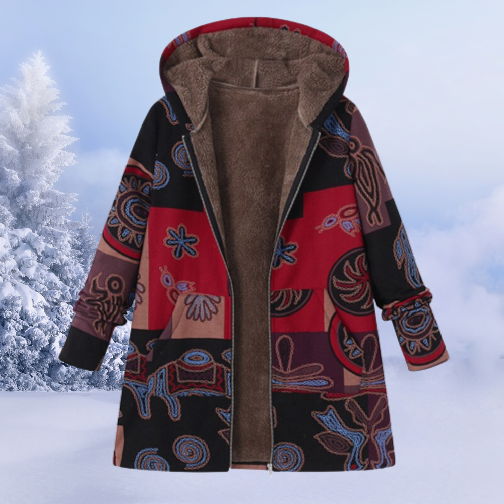 EB | Damenjacke Mit Auffälligem Druck