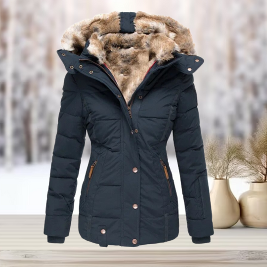 EB | Damen Pufferjacke Winter Elegant