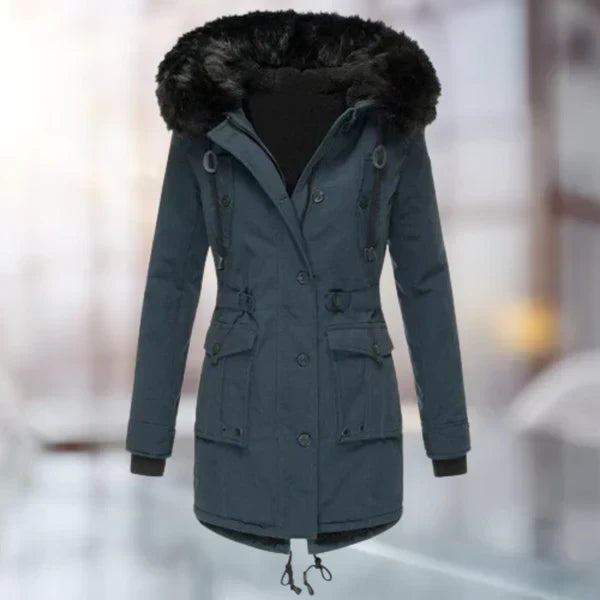 EB | Damen-Wintermantel mit Fell