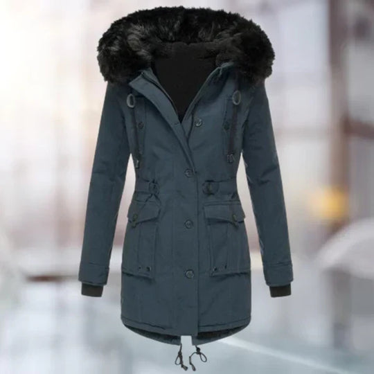 EB | Damen-Wintermantel mit Fell