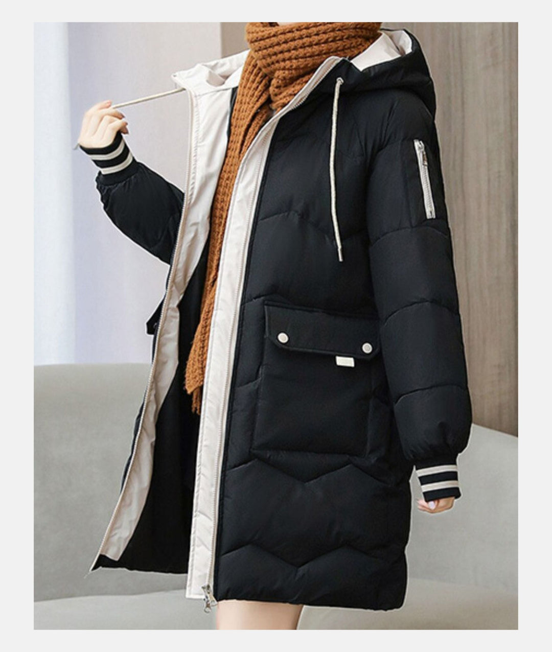 EB | Stilvolle Winterjacke Für Damen Mit Eleganter Passform
