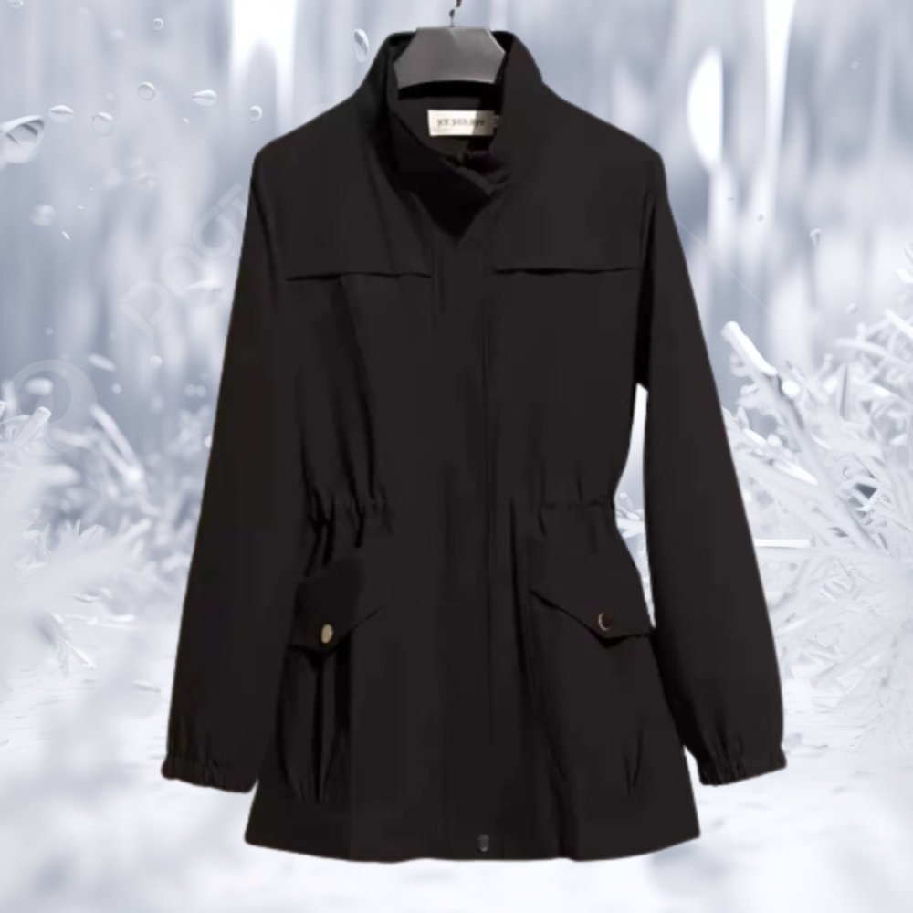 EB | Parka Jacke - Hoher Kragen - Verstellbare Taille - Winddicht mit Taschen