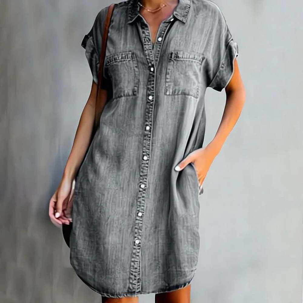 EB | Hochwertiges Denimkleid