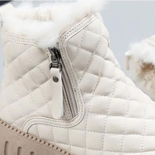 EB | Gesteppte Dick-Sohlige Warme Winterstiefel