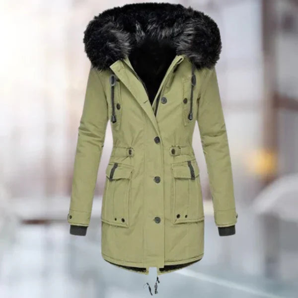 EB | Damen-Wintermantel mit Fell