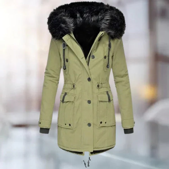EB | Damen-Wintermantel mit Fell