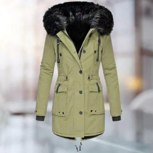 EB | Damen-Wintermantel mit Fell