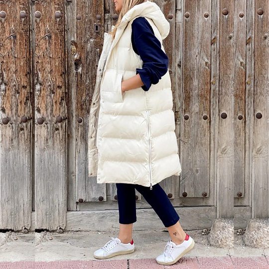 EB | Ärmless Warme Jacke