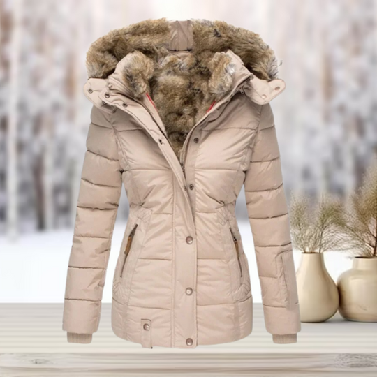 EB | Damen Pufferjacke Winter Elegant
