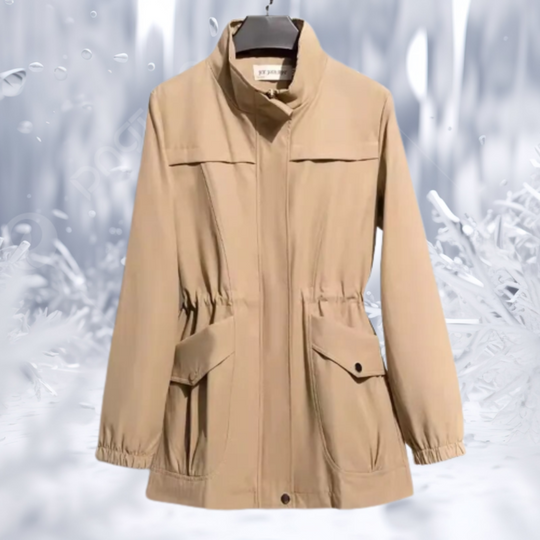 EB | Parka Jacke - Hoher Kragen - Verstellbare Taille - Winddicht mit Taschen