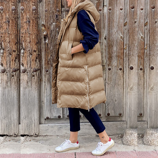 EB | Ärmless Warme Jacke