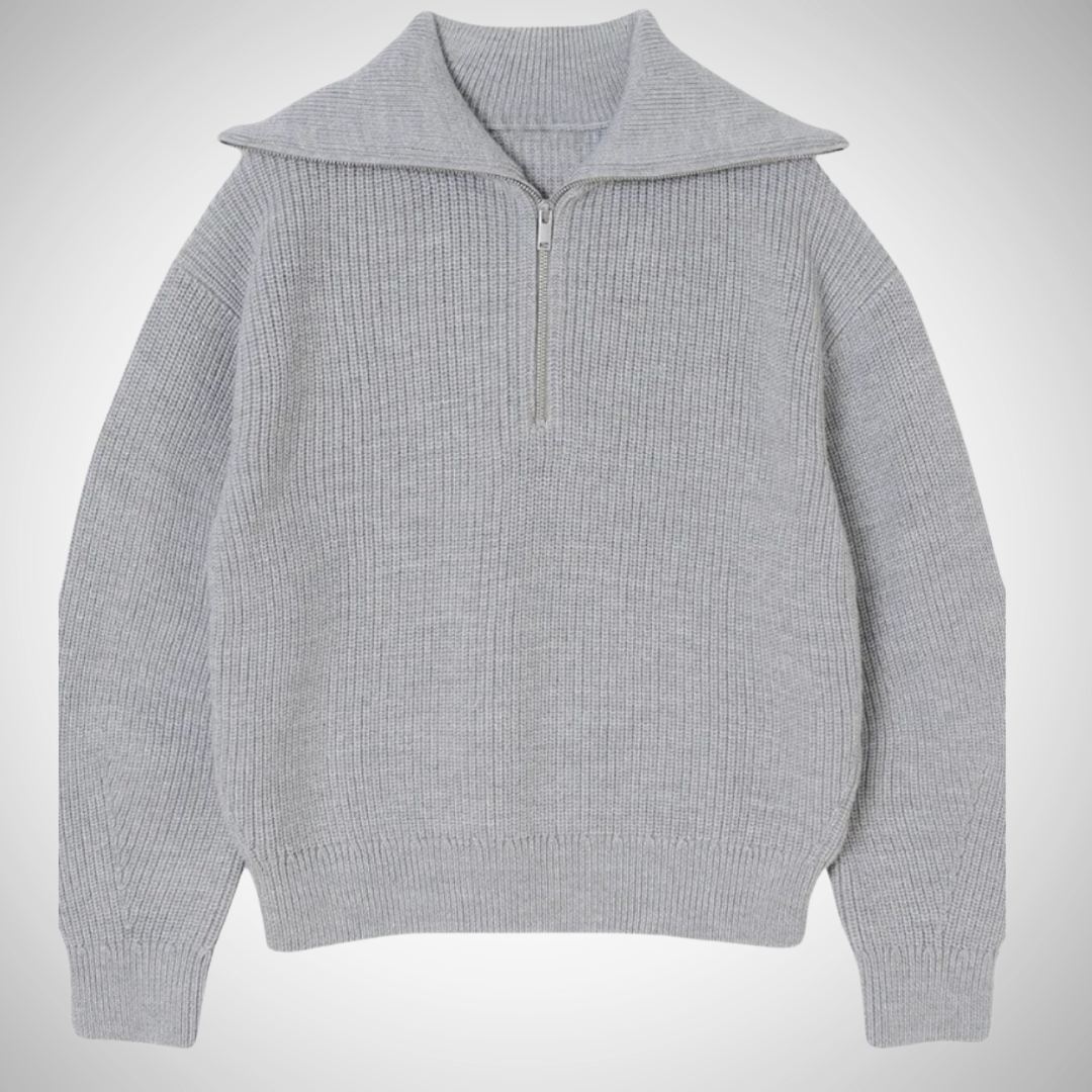 EB | Halber Reißverschluss Pullover