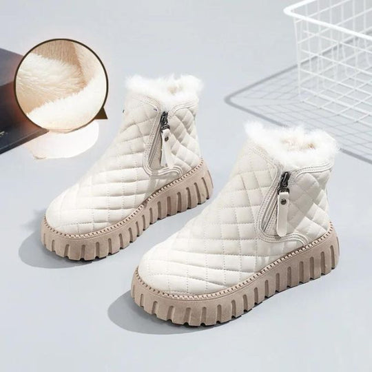 EB | Gesteppte Dick-Sohlige Warme Winterstiefel