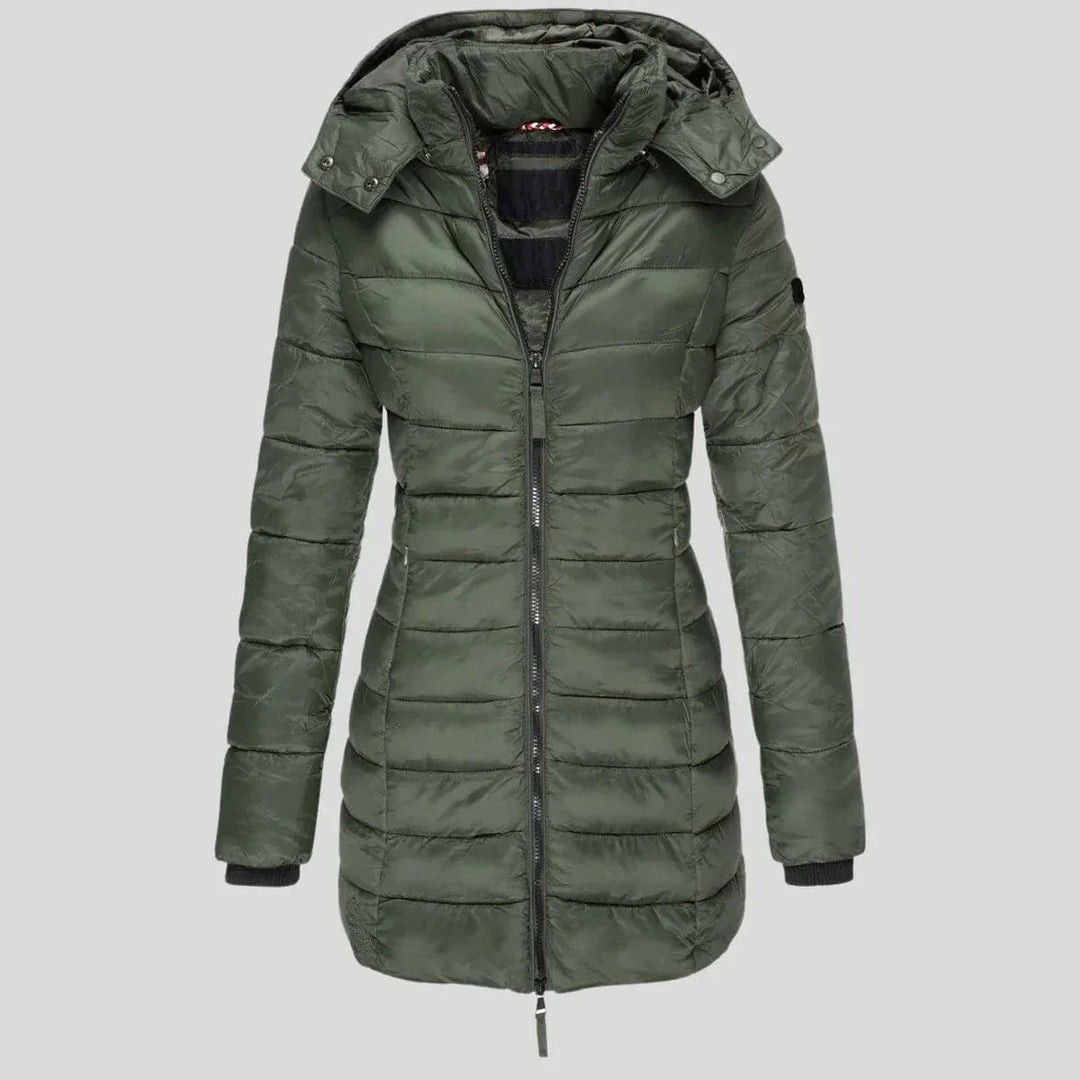 EB | Gestepptes Jacket - Kapuzenzip-Jacke
