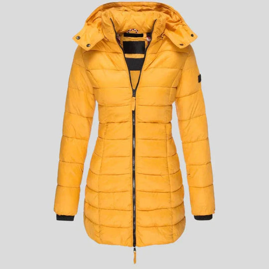 EB | Warme gesteppte Jacke mit Kapuze für Damen