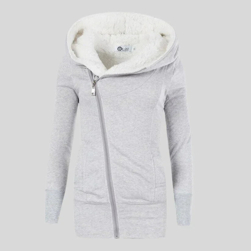 EB | Fleece-Cardigan mit Kapuze