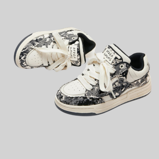EB | Sneakers - Casual - Retro Kreuz Graffiti