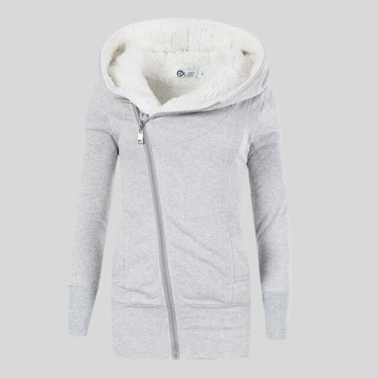 EB | Fleece Cardigan mit Kapuze