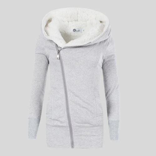 EB | Fleece Cardigan mit Kapuze