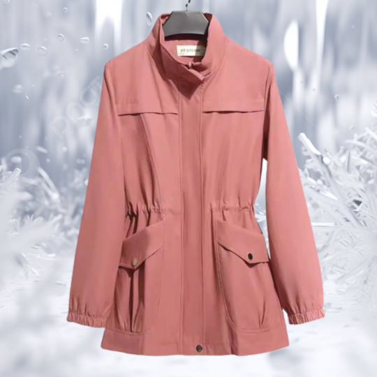 EB | Parka Jacke - Hoher Kragen - Verstellbare Taille - Winddicht mit Taschen