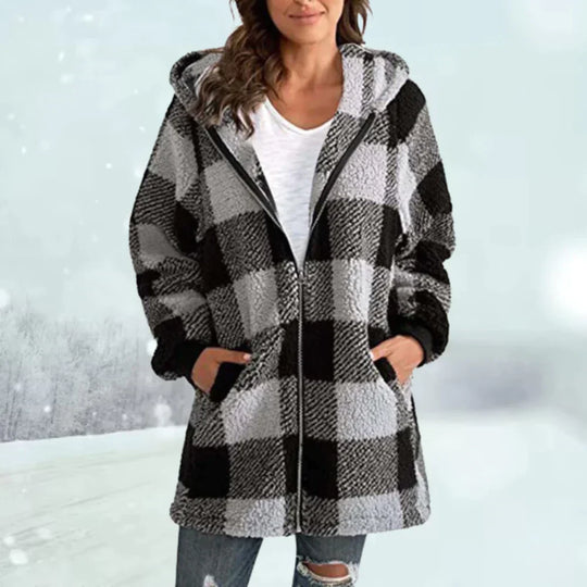 EB | Karierte Winterjacke