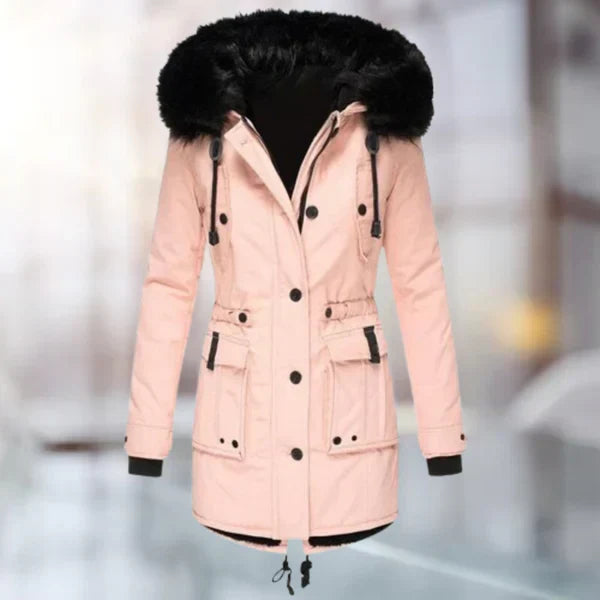 EB | Damen-Wintermantel mit Fell