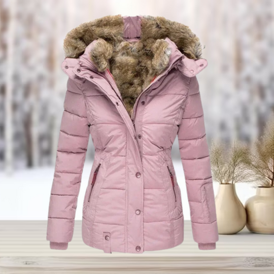 EB | Damen Pufferjacke Winter Elegant
