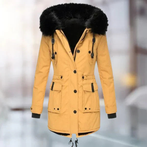 EB | Damen-Wintermantel mit Fell