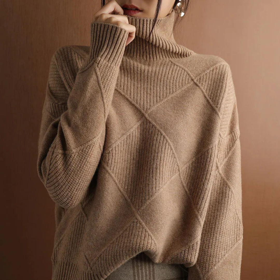 EB | Weicher Rollkragenpullover für Kalte Tage