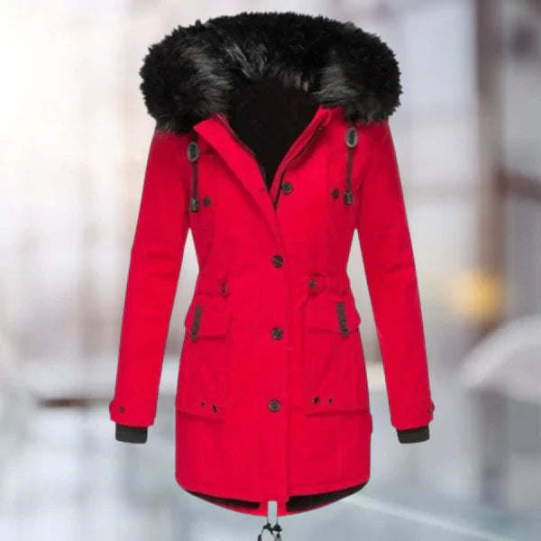 EB | Damen-Wintermantel mit Fell