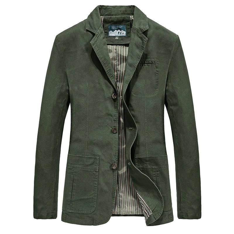 EB | Herren Blazer Jacke - Mit aufgesetzten Taschen und Drei-Knopf-Verschluss