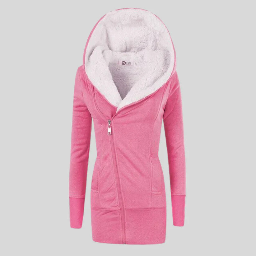 EB | Fleece Cardigan mit Kapuze