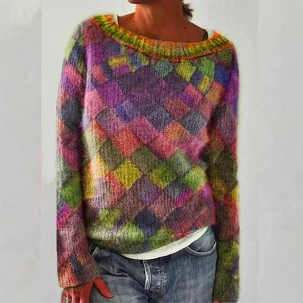 EB | Sweater - Anna stilvoller Strickpullover, gemütlich und elegant