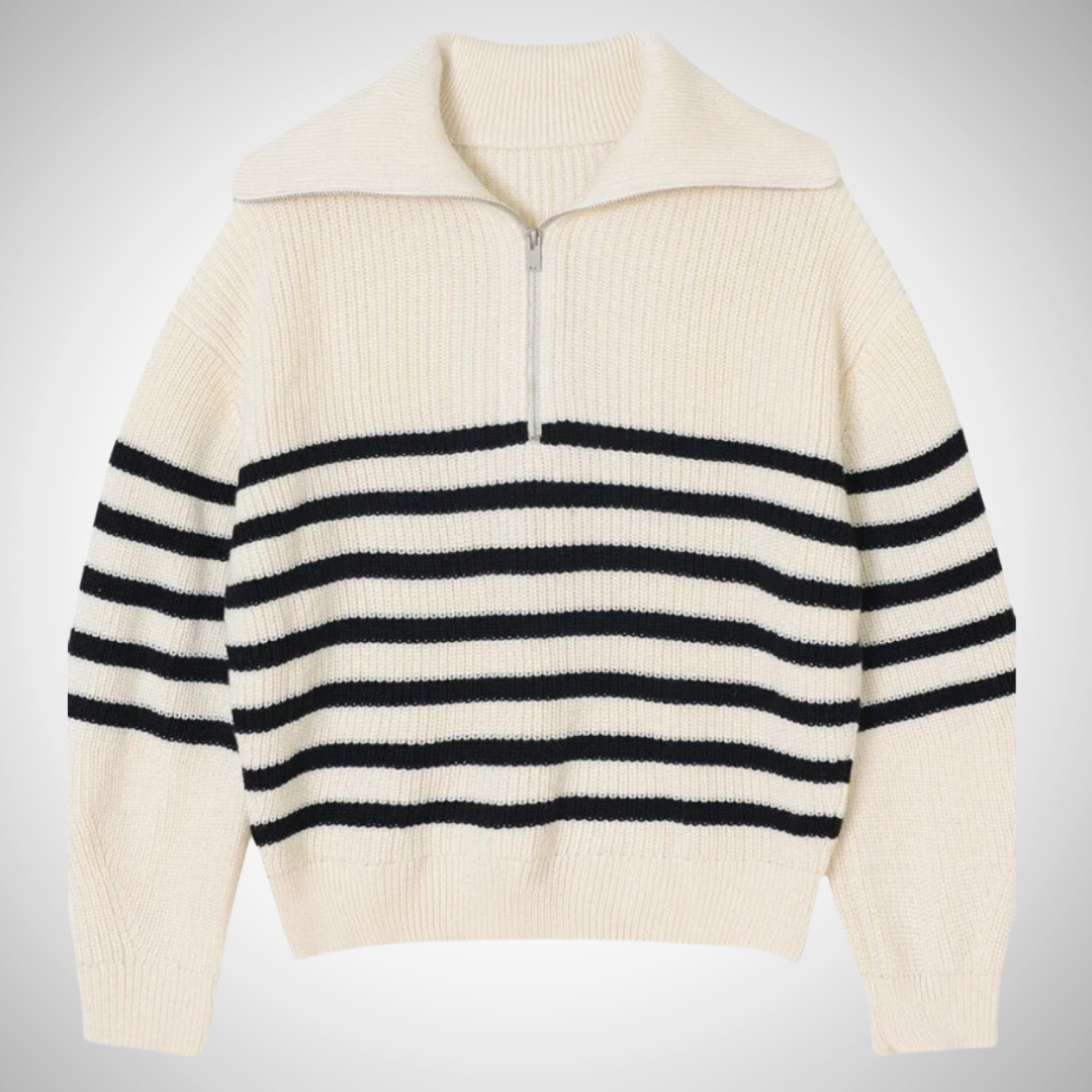 EB | Halber Reißverschluss Pullover