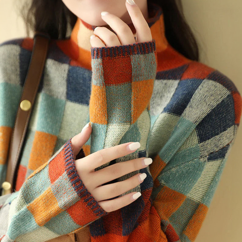 EB | Retro Patchwork Pullover
