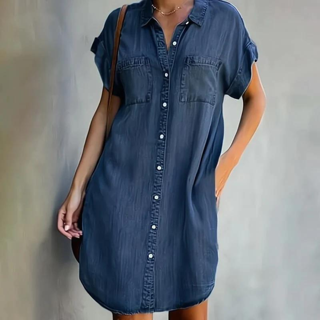 EB | Hochwertiges Denimkleid